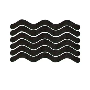 6pcs Non-Slip Bath Tub Stickers, Waterproof Self-Adhesive Safety Tape, Enhance Bathroom Security, Easy Installation, Durable Design, Bathroom Accessory