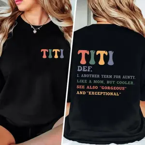 Titi Shirt for Aunties – Perfect Sister Gift and Baby Announcement