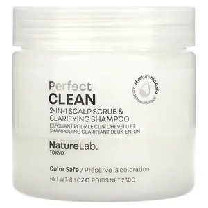 NatureLab Tokyo Perfect Clean, 2-in-1 Scalp Scrub & Clarifying Shampoo, 8.1 oz (230 g)