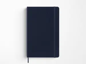 Moleskine 18 Month 2026-2027 Weekly Horizontal Planner - Black Hardcover