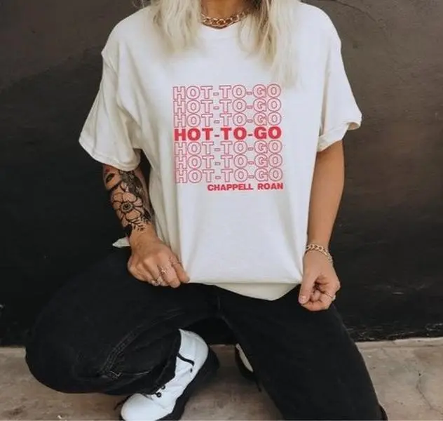 Hot To Go Chappell Roan T-Shirt, Midwest Princess, Chappell Roan Shirt, Music Merch, Unisex Cotton Tee, Comfortable Fabric Shirt, Basic Clothing, Casual Outfit  shirt