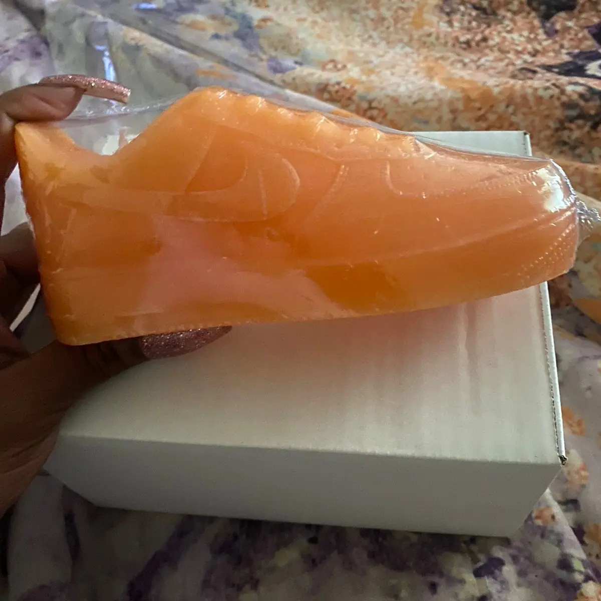 Shoe candles
