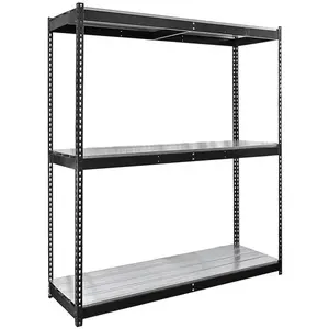 Hallowell 24 x 60 x 84 4- Shelf Boltless Shelving, Decking, 8000lb capacity WS-DRHC483084-3S-E-ME