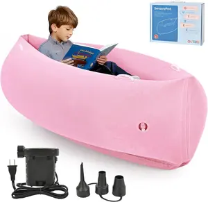 (Summer Turn-Up)OUTREE Sensory Chair for Kids,60" Includes Electric Air Pump,Inflatable Sensory pod for Children,Sensory Toys for Kids with Autism, Summer Turn Up & Father's Day Deal
