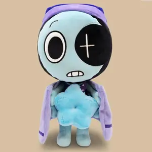 Game Dandys World Astro with Plush Toy Kawaii Astro Stuffed Dolls Cosplay Sofa Pillow Room Decoration Kids Christmas Gift
