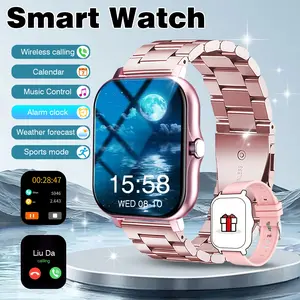 Multifunctional Smart Watch, Fashion Digital Watch with Heart Rate Monitoring and Sleep Tracking, Sports Watch for Women & Men, Smartwatch for Fitness, Wearable