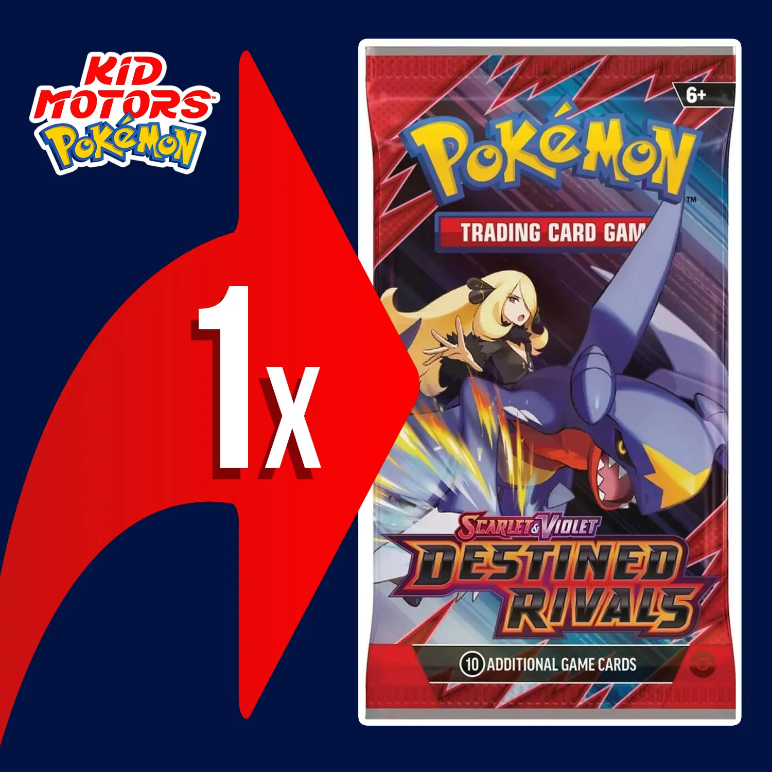 DESTINED RIVALS Pokemon Booster Pack