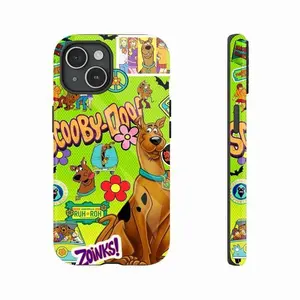 Scooby-Doo Vibrant Cartoon Phone Case Compatible with iPhone 7, 8, X, 11, 12, 13, 14, 15, 16 17 & Samsung Galaxy S21, S22, S23 & S24 S25 series