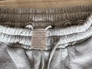 Lumiferiante Men’s Baggy Sweatpants with Elastic Drawstring Waist, Wide-Leg Casual Loose Cotton Joggers with Deep Pockets
