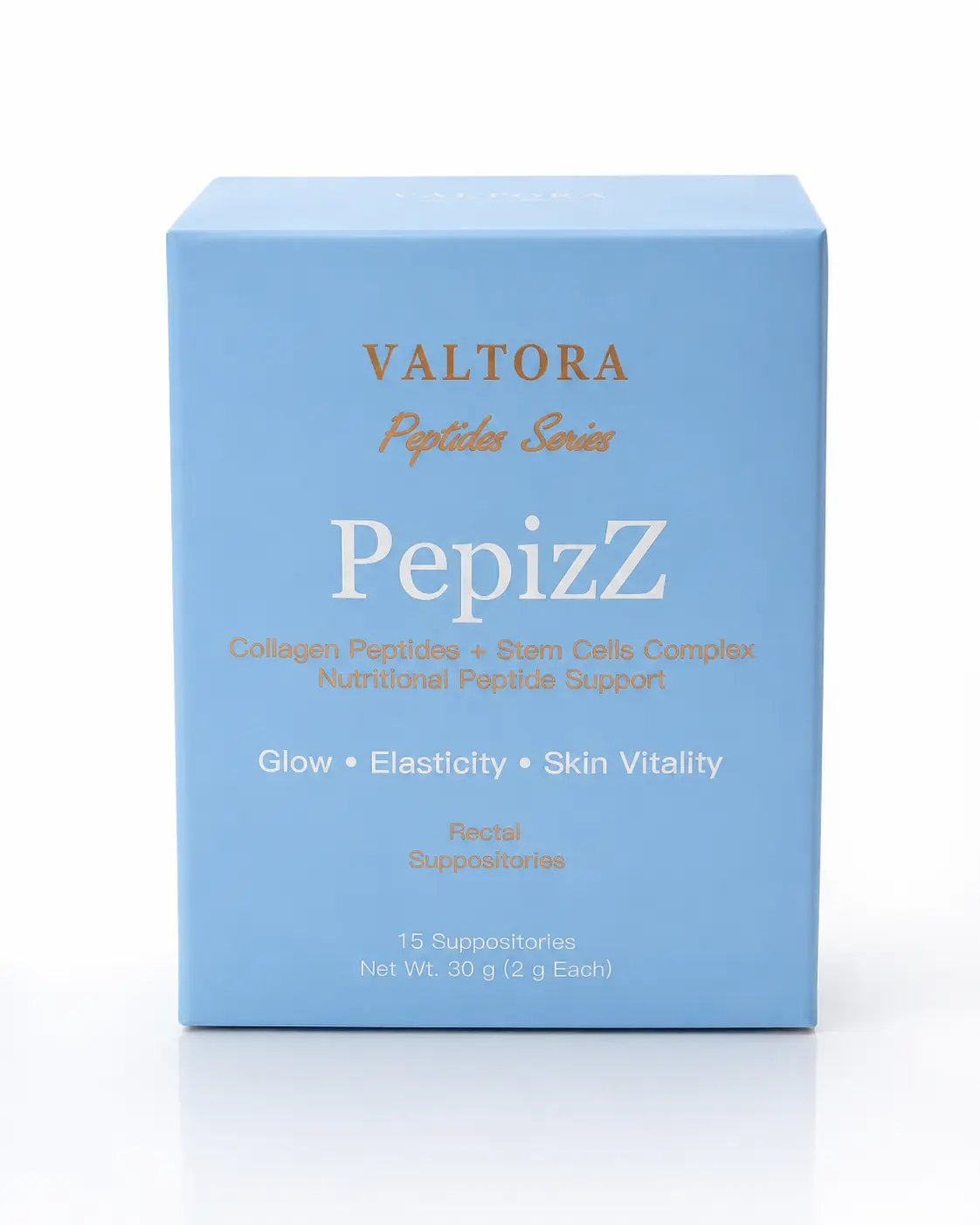 Pepizz Collagen Suppositories - Glow, Elasticity, Skin Vitality