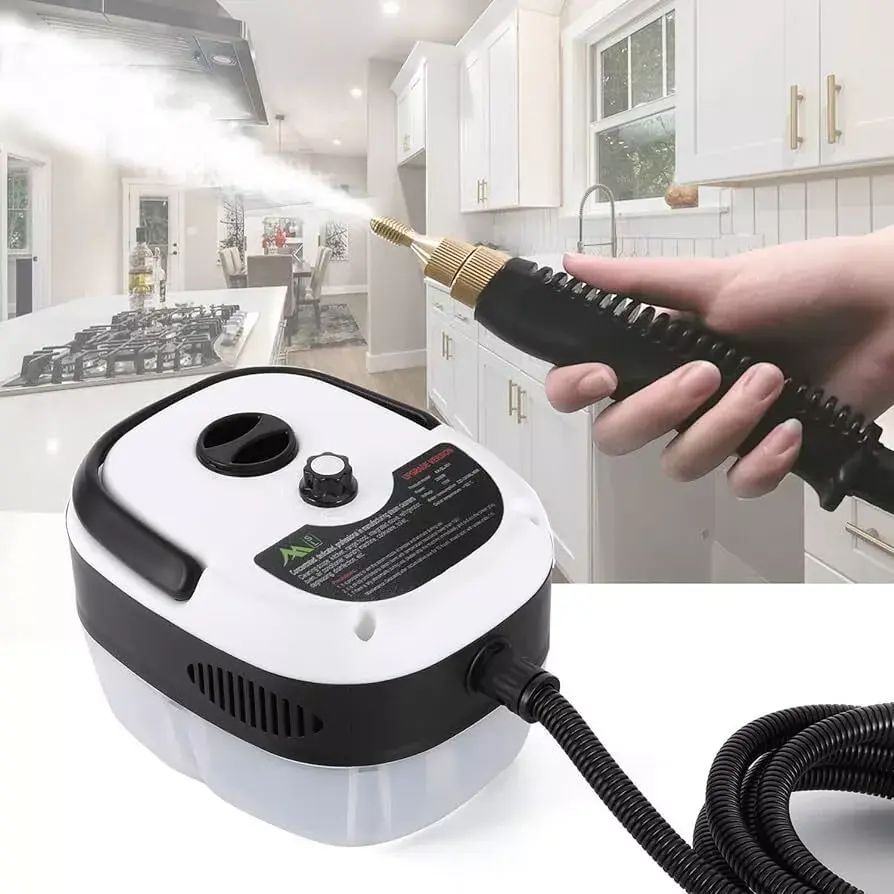 2500W Handheld Household Steam Cleaner, Portable High-Temperature Steamer with Multi-Surface Use for Home & Car, Home Care Power Tool