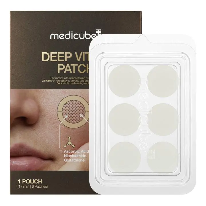 [Official Medicube Partner] Deep Vita C Patch 6ea – 149 Vitamin Micro-Tip Patches for Dark Spots & Post-Blemish Marks