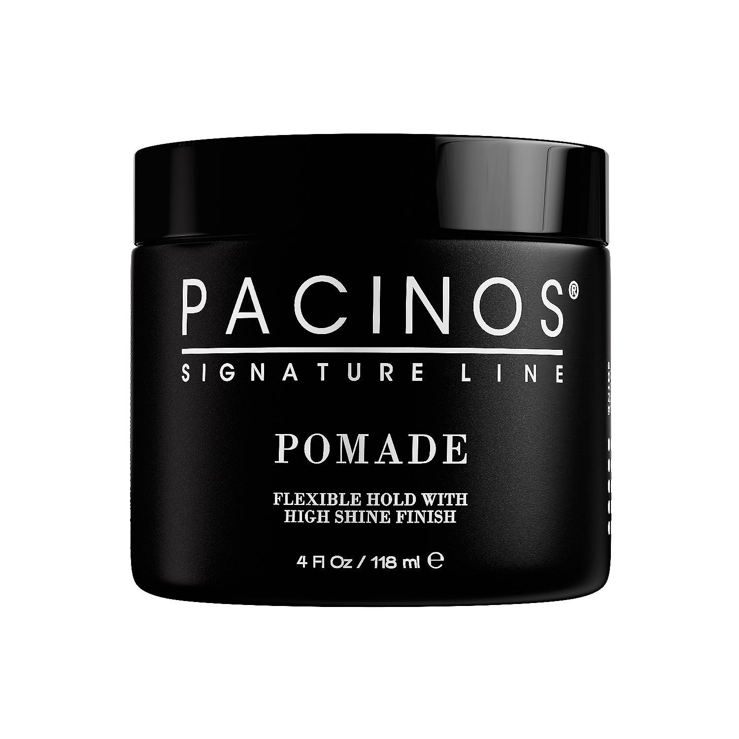 Pacinos Signature Line Pomade - Lightweight Hair Pomade with Moisture Lock & Natural Oils for Sculpted Styles & Glossy F