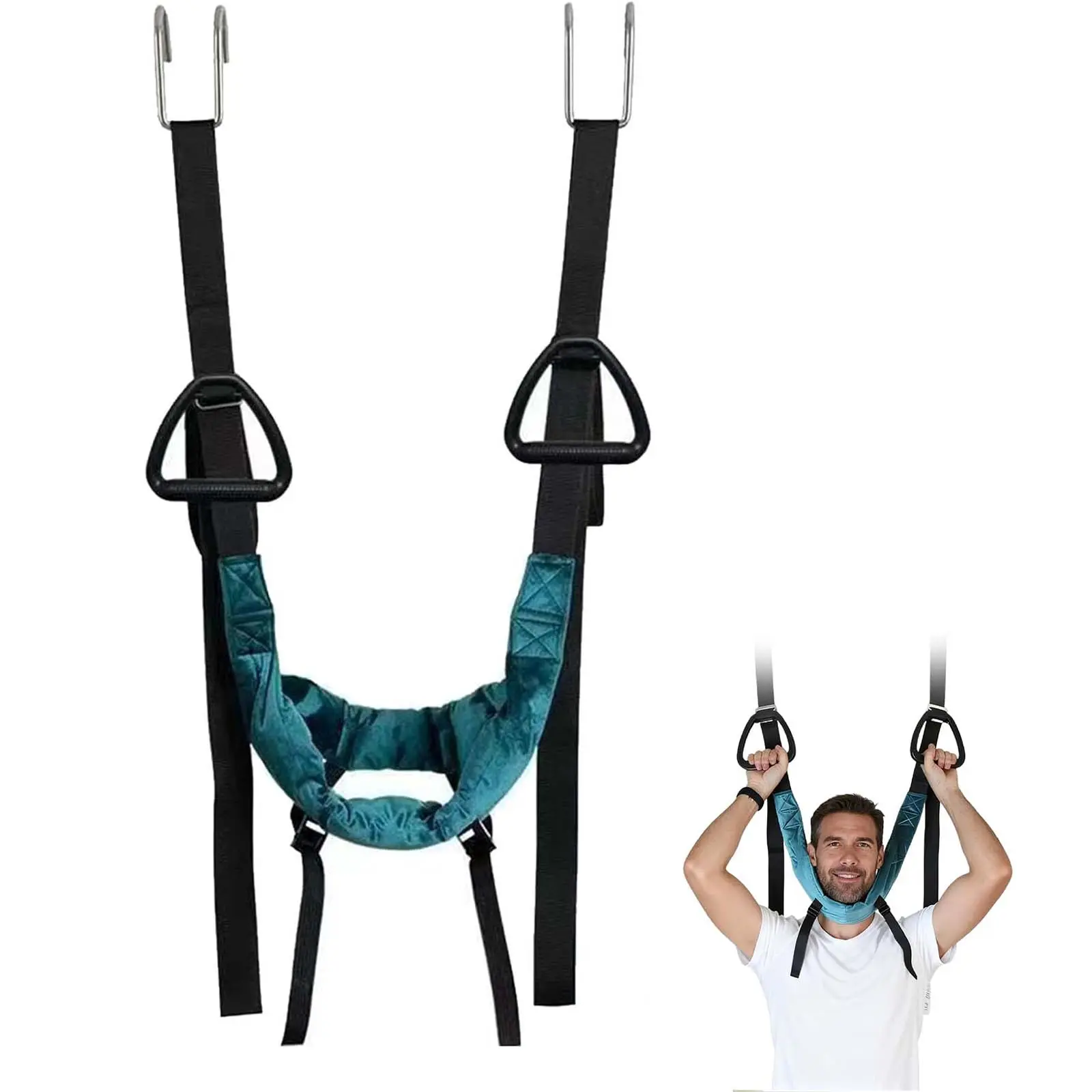 Neck Stretcher, Neck Stretcher Cervical Traction Device for Decompression Home Physical Therapy, Portable Neck Stretcher Hammock,Ldeal for People Who Sit for Long Periods of Time