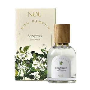 NOU Bergamot Perfume - Citrus Fragrance for Women with Essential Oils - Fresh Smelling Eau de Parfum in 1.7 fl oz - Ideal Gift for Her