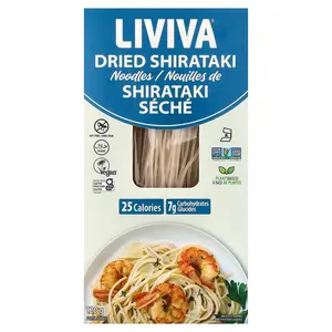 LIVIVA Dried Shirataki Noodles, 4.23 oz (120 g)