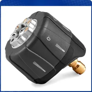 [TikTokShopBlackFriday] Pressure Washer Nozzle, 6-in-1 Quick Changeover Nozzle, Adjustable Pressure Washer Nozzle with 1/4 Inch Quick Connect, 3200 PSI Spray Nozzle