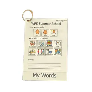Summer School Backpack Visual – Daily Report + Mini PECS Communication Tool