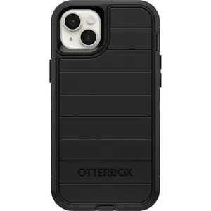 Defender Series Screenless Edition Case for iPhone 14 Plus (Only) - Case Only - Microbial Defense Protection - Non-Retail Packaging - (Black)