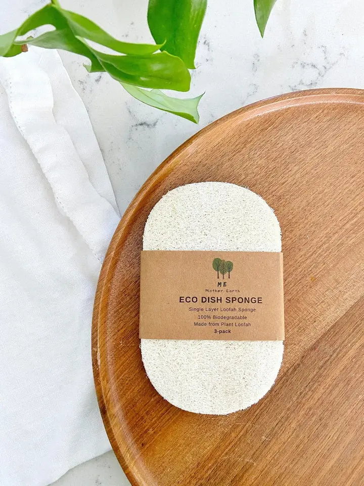 Eco Dish Sponges: Single Layer 3-Pack