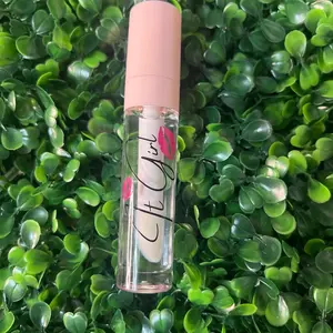 Diamond Lip Gloss - Crystal Clear, Hydrating and Vegan - Chunky Smooth Mint Lipstick Glossy Makeup Lip Care Cosmetic