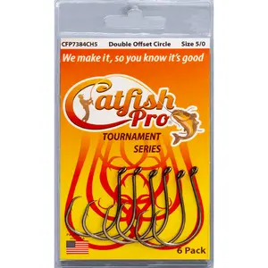 Double Offset Circle Hooks 5/0
