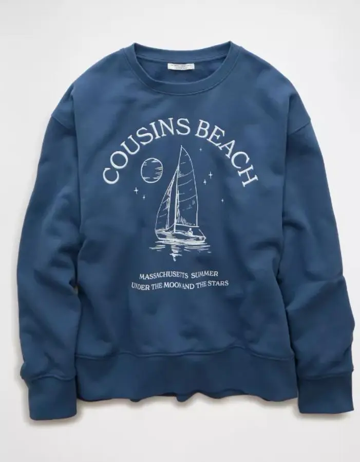 Cousins Beach Graphic Sweatshirt, The Summer I Turned Pretty Sweater, Summer Romance, Team Conrad, Team Jeremiah, TSITP Conrad Fisher Sweatshirt