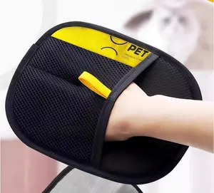 Pet Hair Remover Gloves – Electrostatic Double-Sided Mitt, Reusable Cleaner for Cat & Dog Hair on Couch, Furniture, Carpet & Car Seat