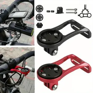 Road Bicycle Computer Mount Holder Extended Out-Front Mount for Garmin Edge Bryton Cateye Light GoPro GPS Bike Handlebar Mount Outdoor Cycling Accessories
