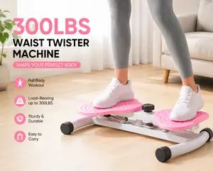 Twist Exercise Board with Resistance Bands, Core Exercise Equipment for Balance Training, Home Workout & Home Fitness Workout Equipment