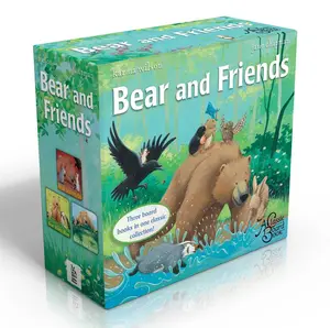 Bear and Friends (Boxed Set): Bear Snores On; Bear Wants More; Bear's New Friend -- Karma Wilson - Board Book