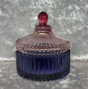 Crystal Jar with Top