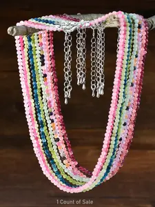 Natural Stone Beaded Necklace, Fashion Jewelry for Party, Daily Clothing Decor, Trendy All-match & Exquisite Jewelry for Birthday Gift