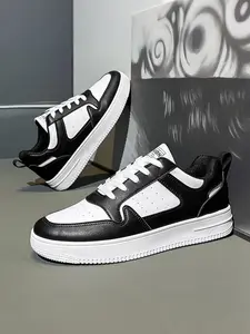 Men's New Trendy Casual Sports Shoes, Fashionable Board Sneakers for Daily Wear, Comfortable and Stylish Running Trainers, Athletic Running Shoes, Walking Running Shoes, Fitness Running Shoes
