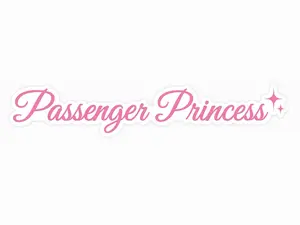 Passenger Princess Visor Sticker – Cute Car Decal (Girlfriend Gift) Cute Car Accessories Stylish Car Merch
