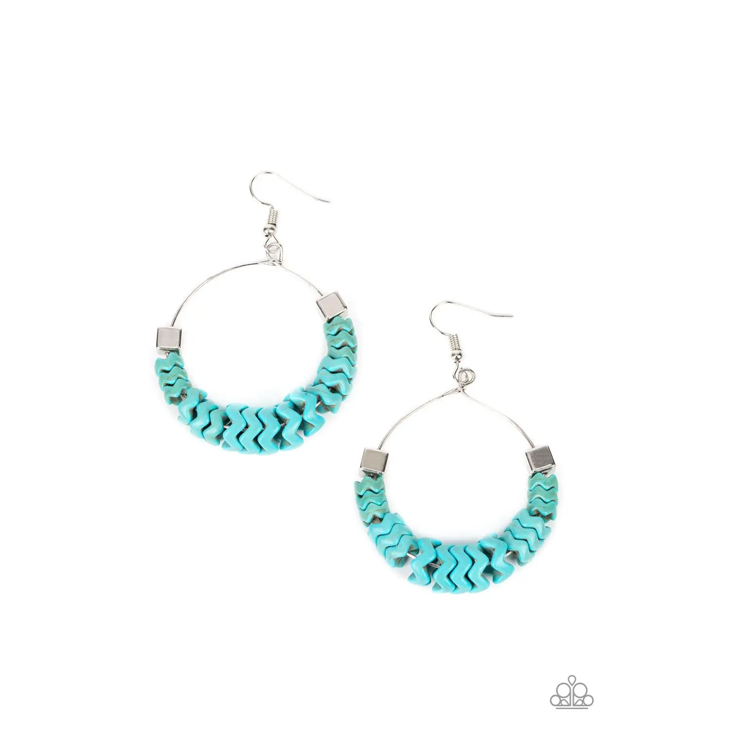 Capriciously Crimped Earring