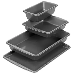 Wilton Bake It Better Steel Non-Stick Baking Pan Set, 3-Piece