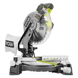 RYOBI 10 in Compound Miter Saw 14 Amp LED Cutline