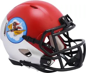 Air Force Falcons Unsigned Riddell Tuskegee 301st Squadron Speed Mini Helmet