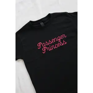 Embroidered Passenger Princess Baby Tee