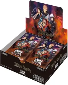 JJK Jujutsu Kaisen Union Arena English 16-Pack Trading Cards Booster Box