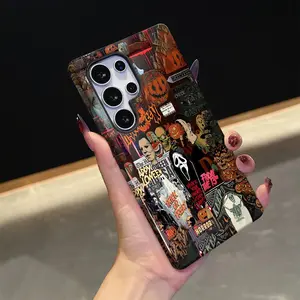 Michael Myers Ghostface Pumpkin Phone Case | Halloween | Cover For SAMSUNG GALAXY S21 S22 S23 S24 S25 ULTRA PLUS Gift 214-94