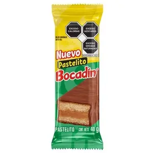 Bocadin Nuevo Pastelito Bimbo 12 Pack of 44g Cake Bars - Dessert Snack