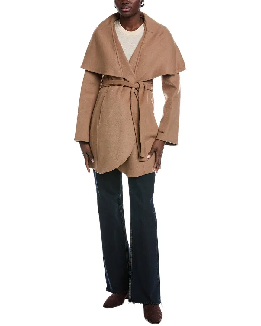 Tahari Marilyn Wool-Blend Coat