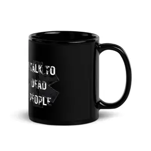 I Talk to D3@d People Mug | Dark Humor Medics