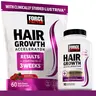 Force Factor Hair Growth Accelerator with Clinically Studied Lustriva to Promote Thicker, Stronger Hair, Biotin, Vitamin E & C, Mixed Berry, Soft Chew or Capsule