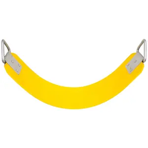 Swing Set Stuff Inc. Commercial Rubber Belt Swing Seat Yellow