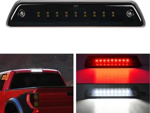 Nilight Third Brake Light Tail High Mount 3rd Stop Cargo Reverse LED Lights Compatible with 2009-2014 Ford F150 Come with Seal Foam Gasket Carlights Vehicle