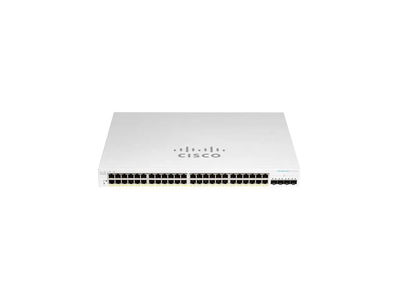 CISCO DESIGNED Business CBS220-48P-4G Smart Switch | 48 Port GE | PoE | 4x1G SFP | 3-Year Limited Hardware Warranty (CBS220-48P-4G-NA)
