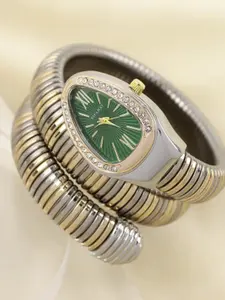 Luxury Fashion Women's Snake Watch, Unique Bracelet Watch, Quartz Wristwatch Analog Watch Designed for Female Students, Perfect Gift for Birthdays and Festivals